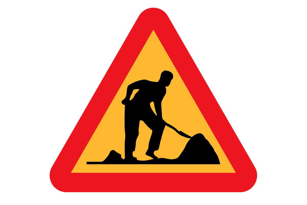 segnale lavori in corso